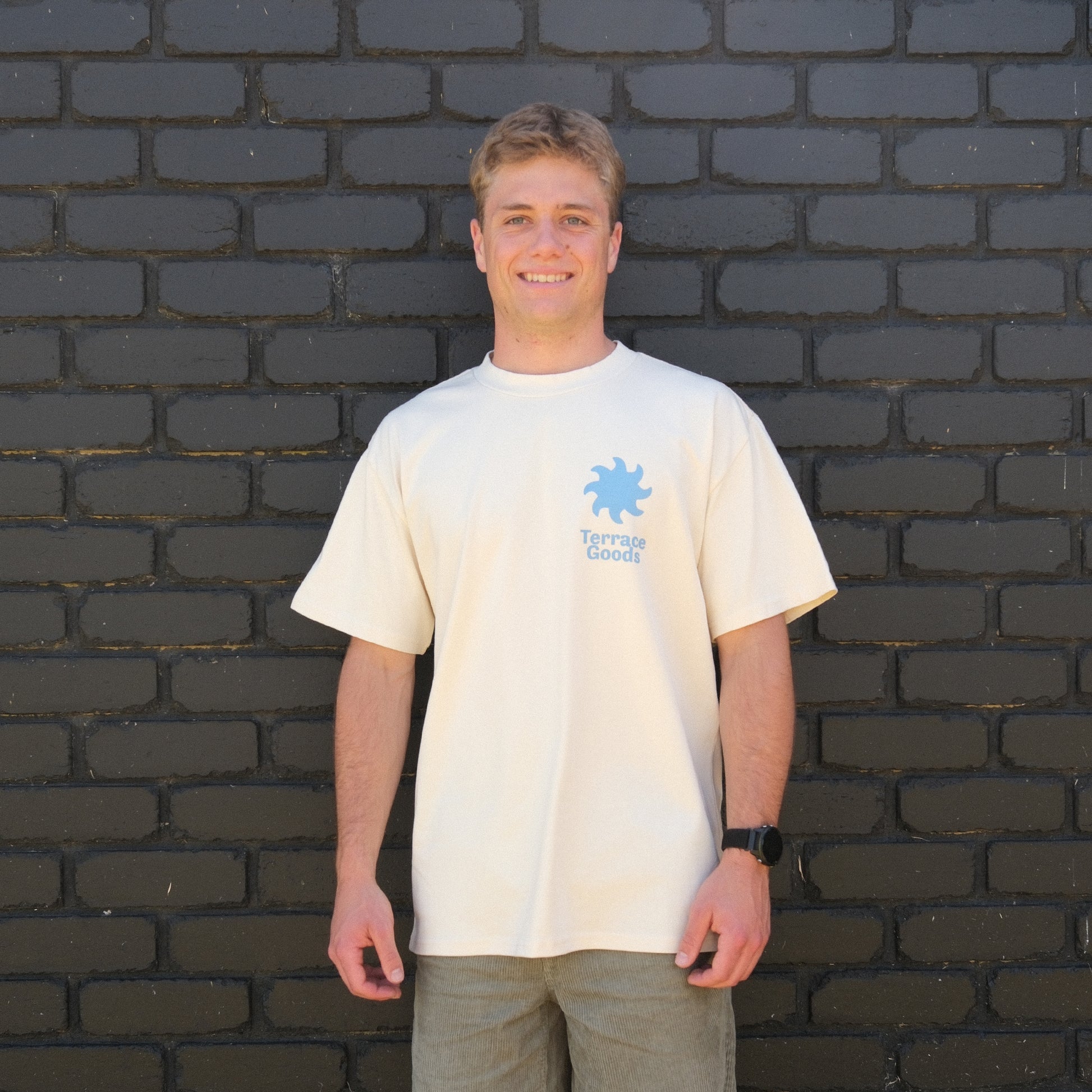 Original Tee Cream Front